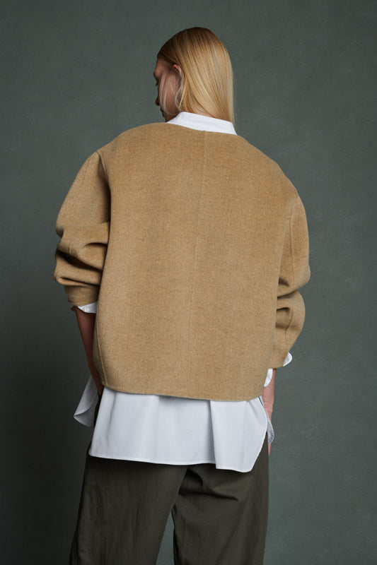 Pull Amedee - Beige Chiné - Laine - Femme